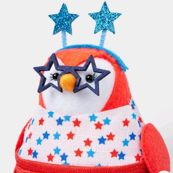 Rare, 2 Bird Bundle: Starla and Bubba Target Fabric Bird, Sun Squad - Picture 2 of 8